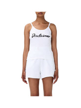 DISCLAIMER Disclaimer Canotta Donna Bianco Bianco